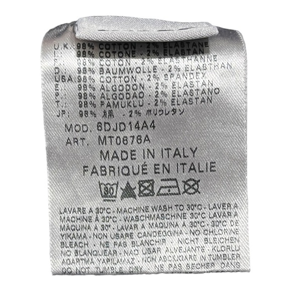 Missoni Charcoal Straight Leg Low Rise Size 28 - Picture 8 of 9